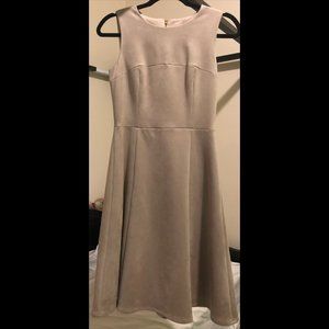 Calvin Klein Faux Suede Dress